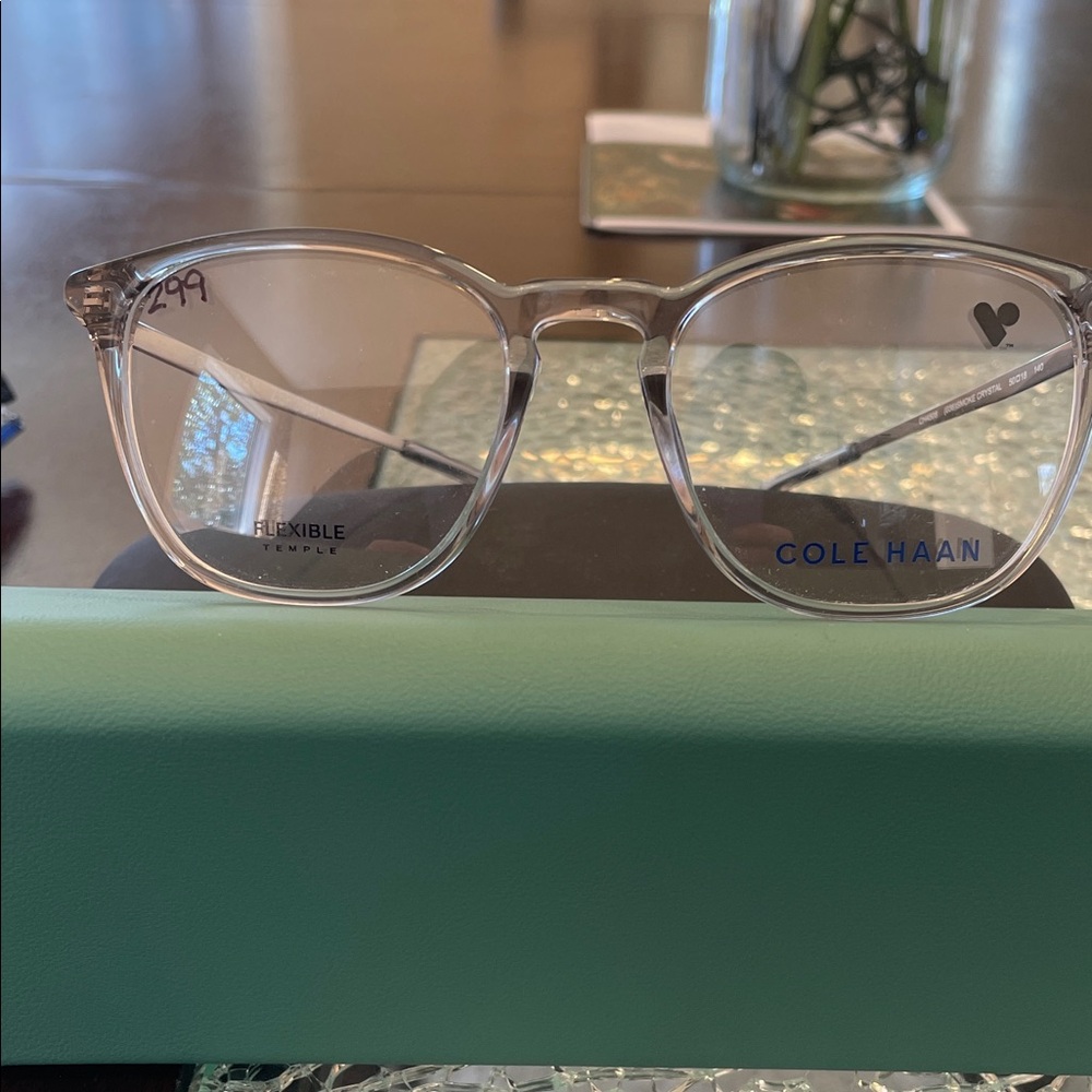 Cole Haan Transparent Eyeglasses